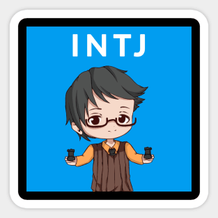 INTJ Personality (Chibi Style) Sticker